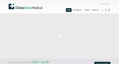 Desktop Screenshot of choiceonemedical.com