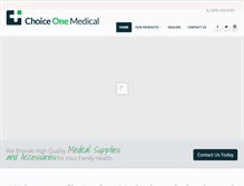 Tablet Screenshot of choiceonemedical.com